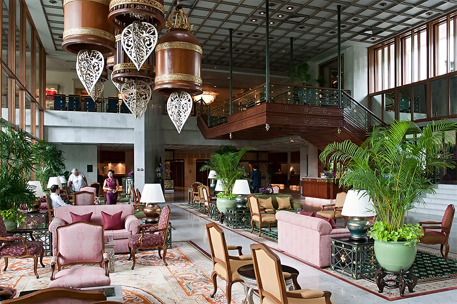The Mandarin Oriental Hotel in Bangkok - one of my very favourite places in the city