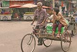 Man riding a bicycle in Hat Yai - Click for larger image