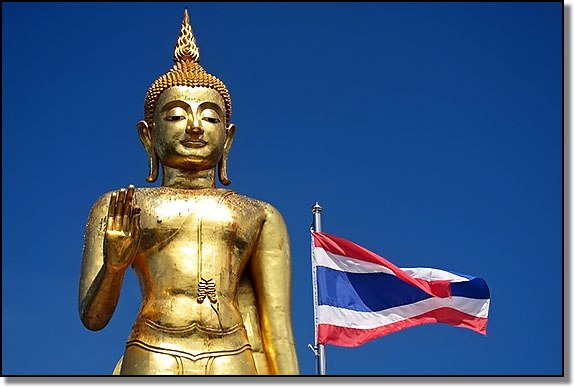 Buddha image at Kuan Im temple, Hat Yai
