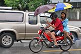 Keeping dry the Thai way in Hat Yai - Click for larger image