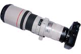 EF 400mm f/5.6L lens attached to EOS M - Click for larger image