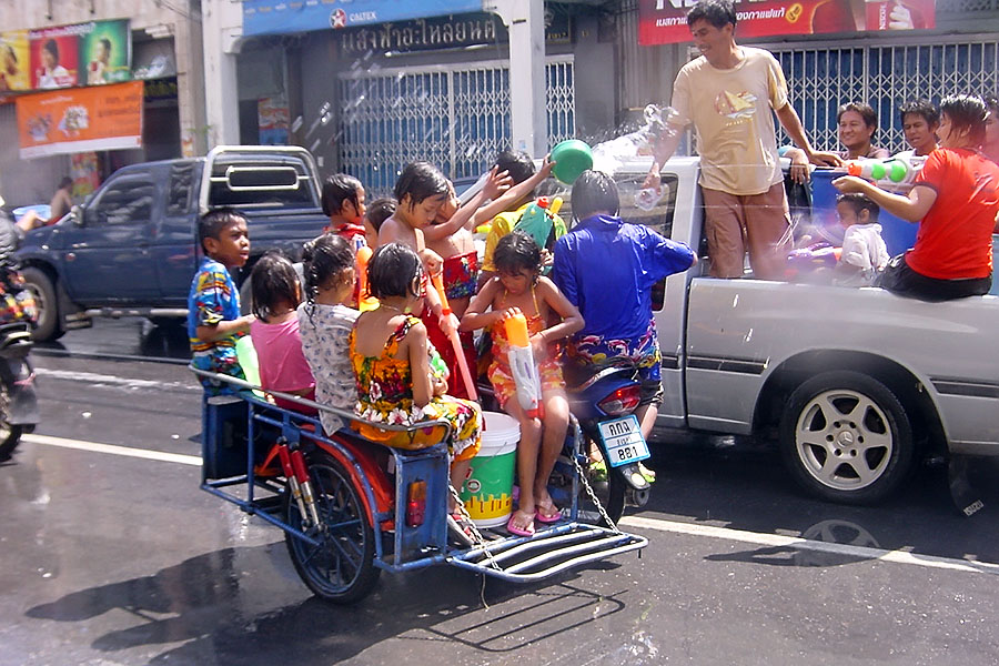 Songkran in 2005 - the last time I participated