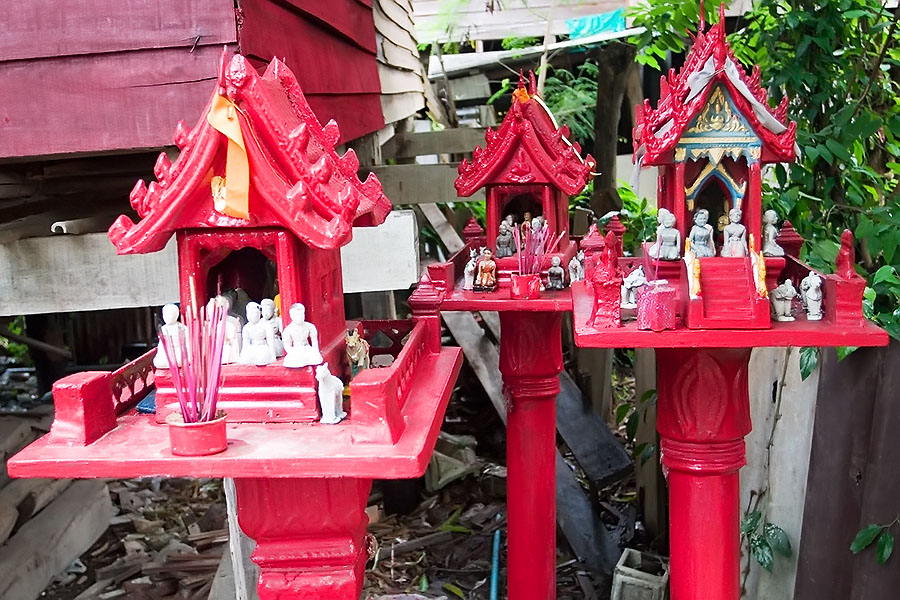 Thai spirit houses