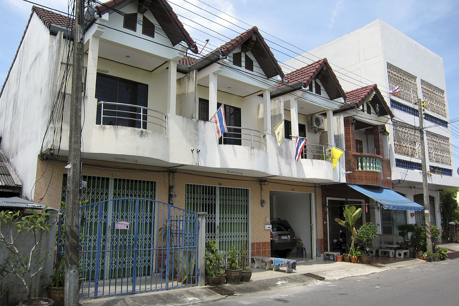 Our rented town house
