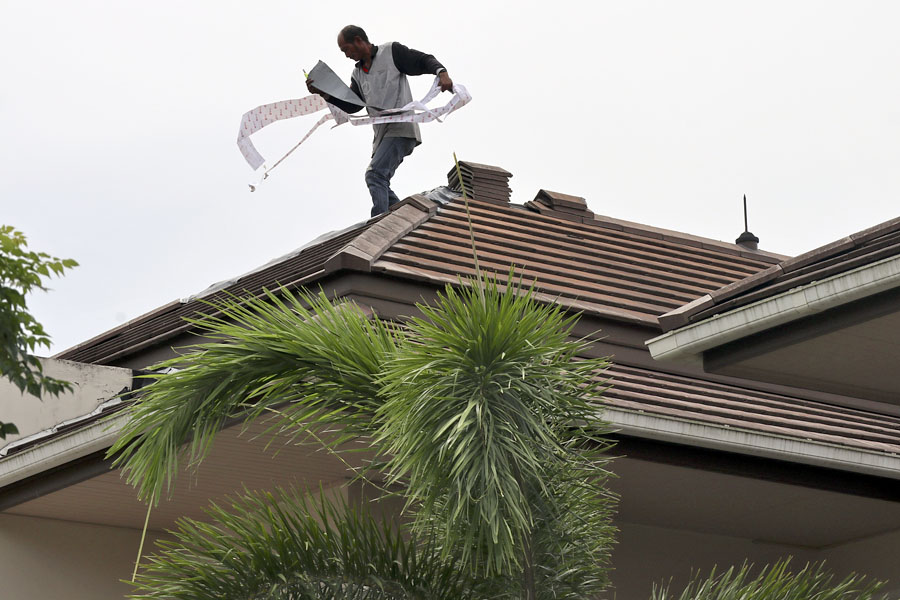 Today's roof repair