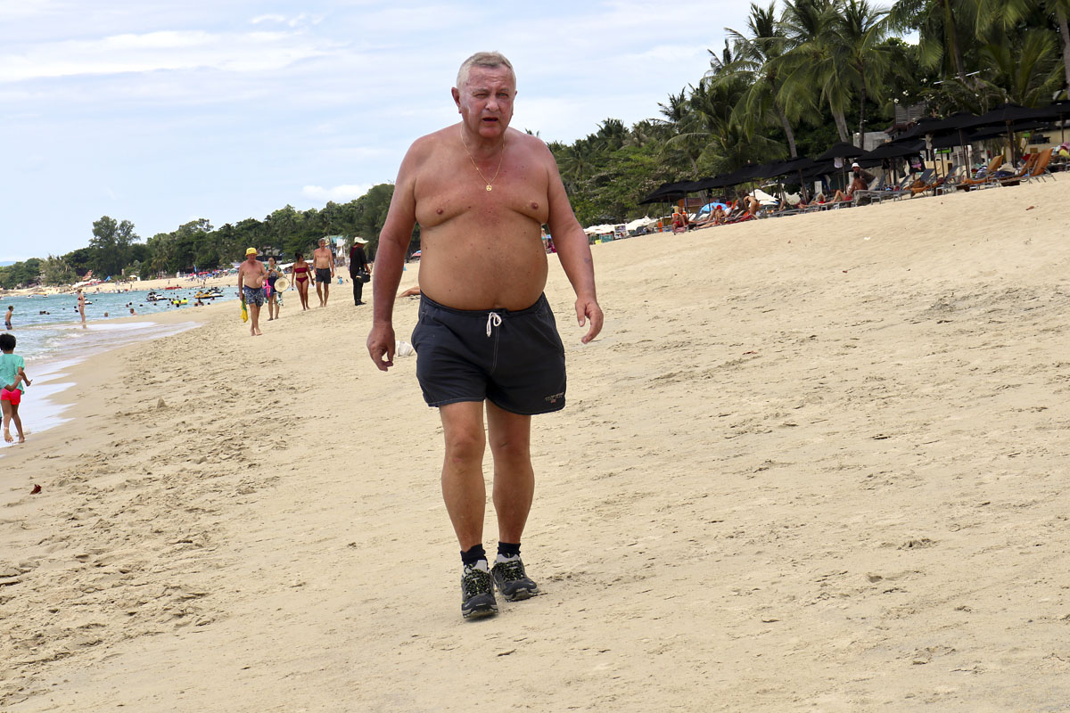 Lamai beach, Samui in 2018