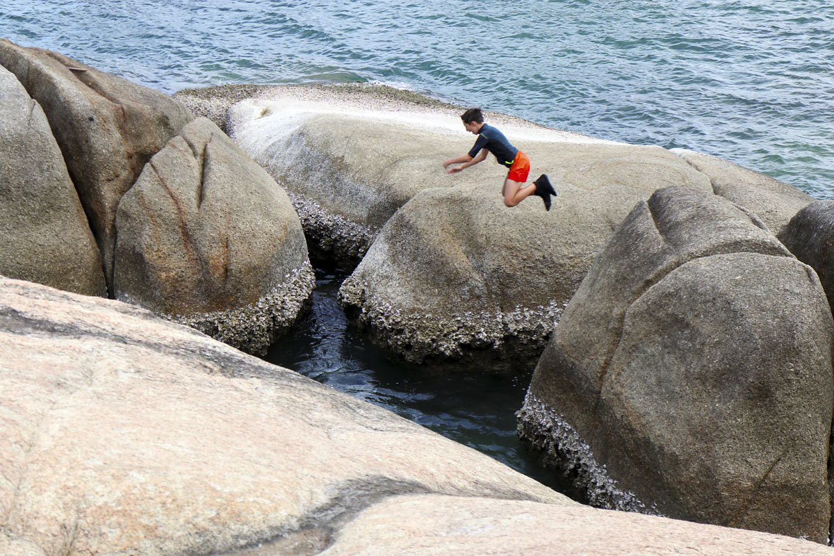 Grandfather and grandmother rocks, Koh Samui
