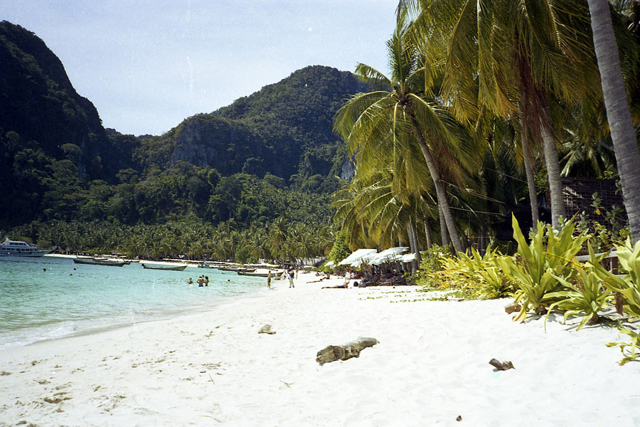 Phi Phi island, Thailand in 1996