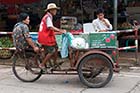 Bicycle taxi in Mae Sot - Click for larger image