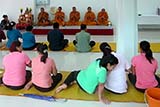 Blessing ceremony for a new shop - Click for larger image
