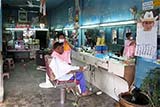 Men's barber shop in Thailand - Click for larger image