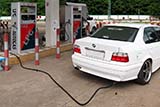 Filling up with LPG - Click for larger image