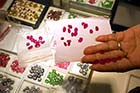 Gems for sale in Mae Sot - Click for larger image