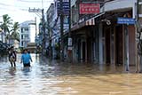 Flooded area of Hat Yai Nai - Click for larger image