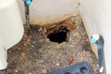 Hole under my house - Click for larger image