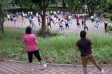 Free aerobics session - Click for larger image