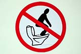 Do not squat - Click for larger image