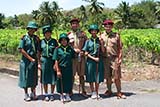 Thai scouts and guides - Click for larger image