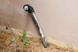 Special termite pipes under the house - Click for larger image