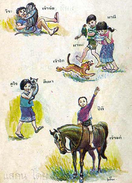 Text book characters