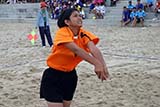 Beach volleyball is also popular in Thailand - Click for larger image